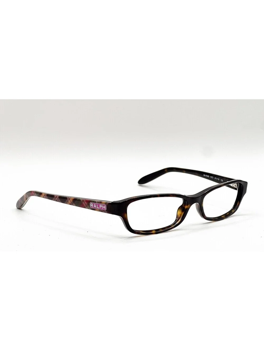 Ralph Lauren RA 7040 1072 Tortoise Rectangular Authentic Eyeglass Frames 51-16